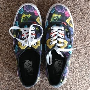 Floral vans